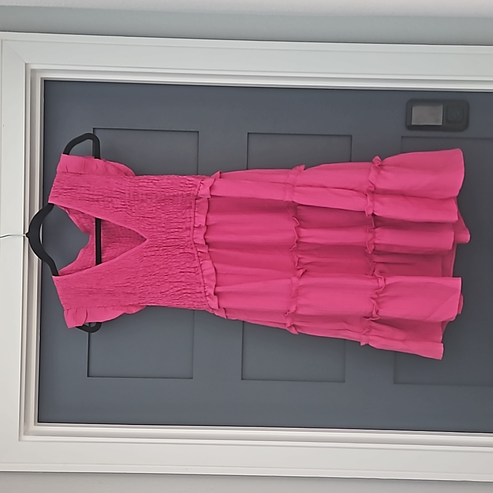 New with tags pink cover up/dress